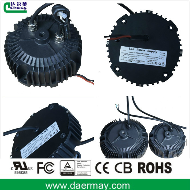 Highbay Light Round LED Driver 60W 36V Waterproof IP65