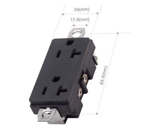 042052001 American with Protection of The Double Socket