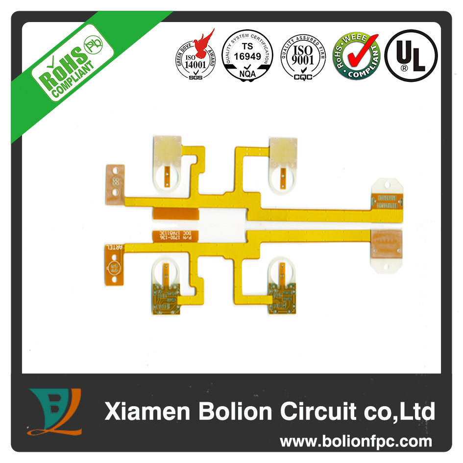 Double Side Irregular-Shape Flex Printed Circuit Board