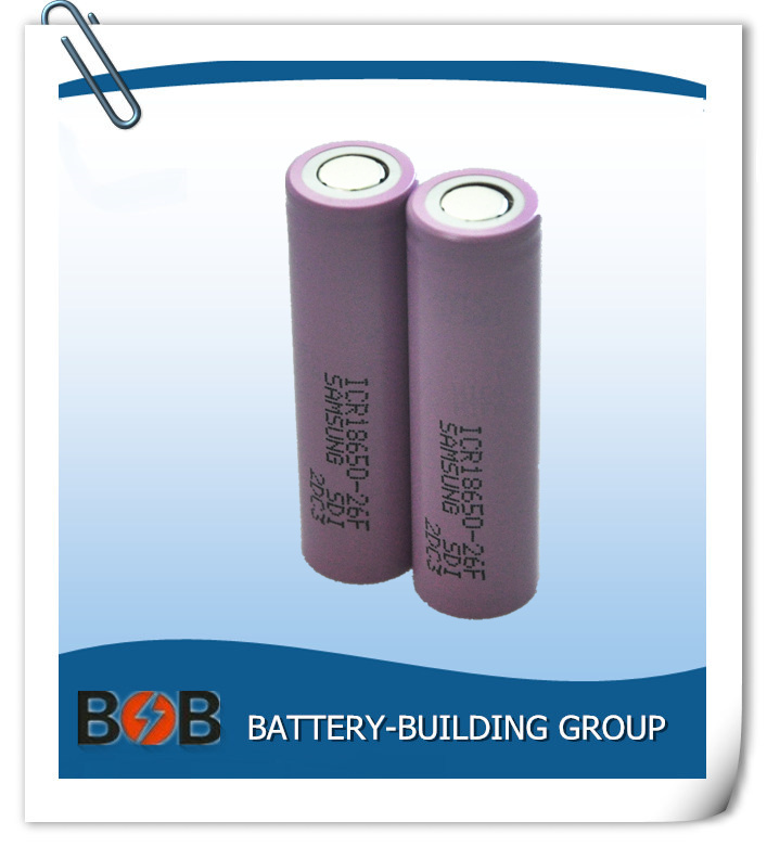 ICR18650-26F 3.7V 2600mAh Lithium Rechargeable Battery