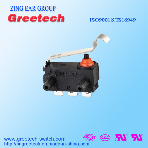Subminiature Sealed Waterproof Micro Switch Used in Car and Toys