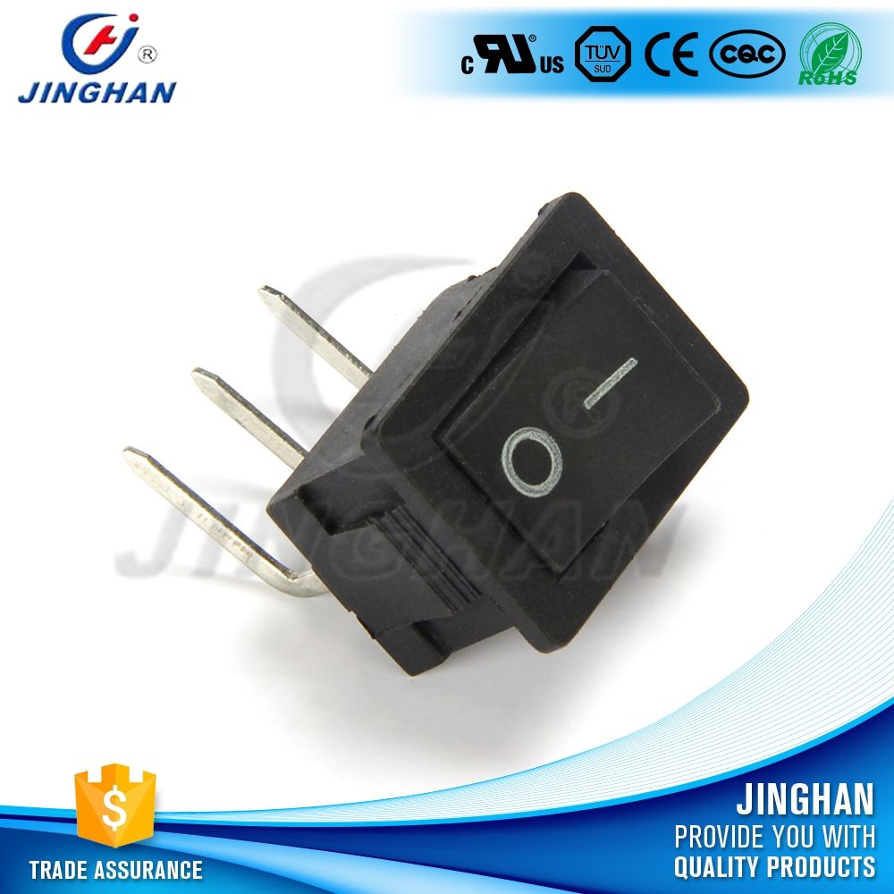 UL Black Energy Saving Rocker Switch
