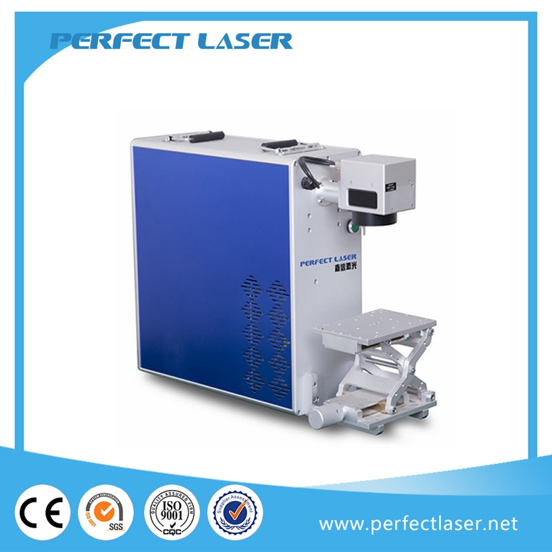 High Quality Laser Marking Machine on Yellow Copper