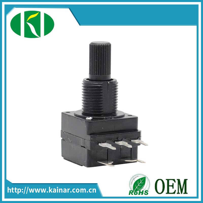 16mm 5 Pin Rotary Potentiometer with Switch Wh16s-2