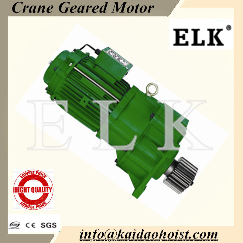 Crane Geared Motor with Buffer