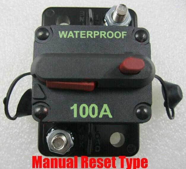 100AMP Circuit Breaker High AMP, Water Proof,