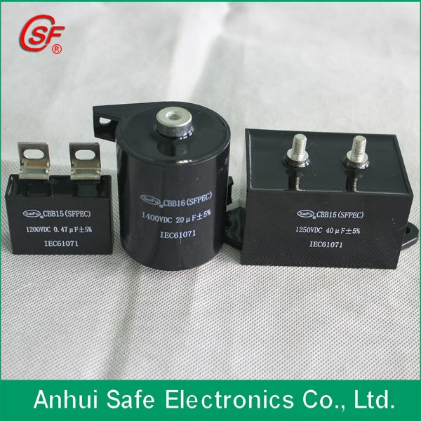 Welding Inverter Filter Film Cbb15 Capacitor