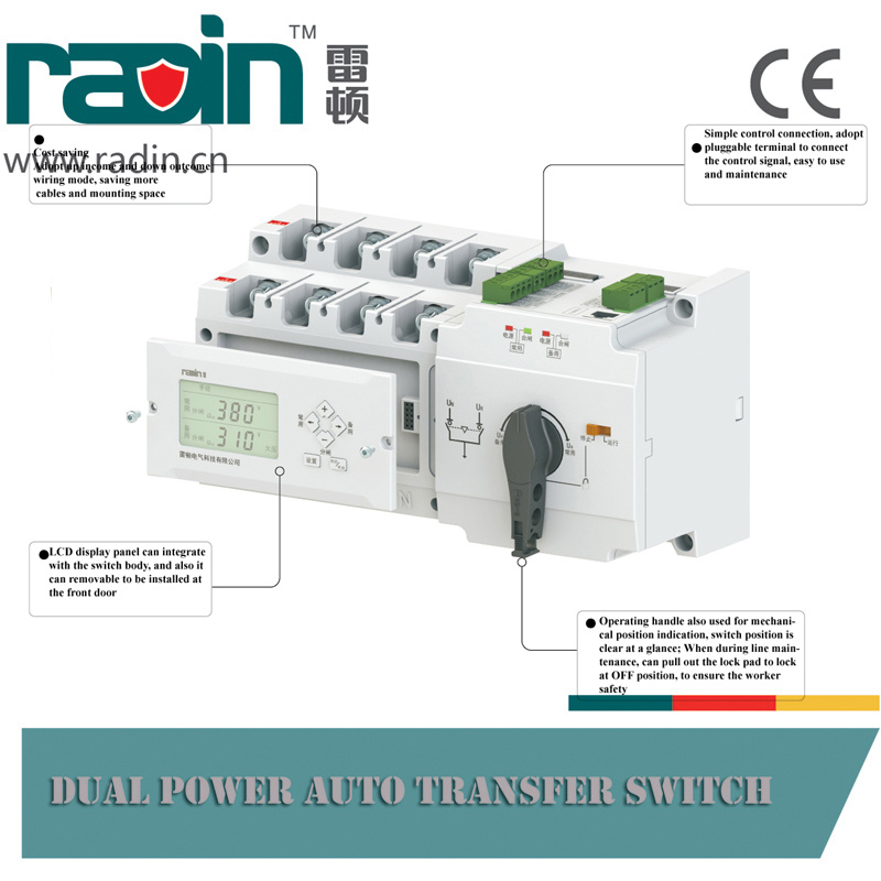Patented Intelligent Generator Automatic Transfer Switch