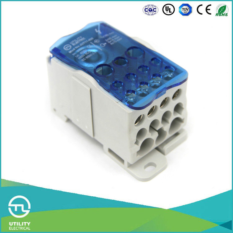 Utl 250A Multiple Cables Terminal Block Connector Bus-Bar Power Distributor