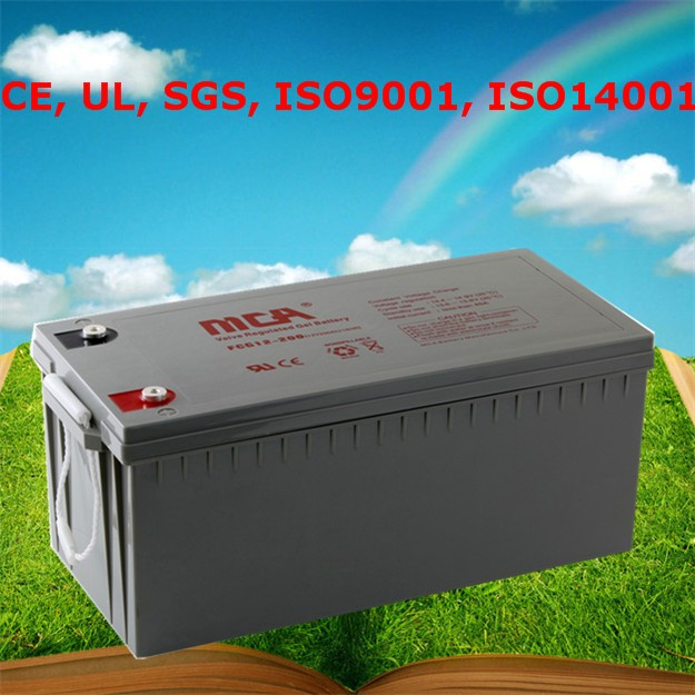 Good Quality AGM Battery Gel Battery 12V 200ah