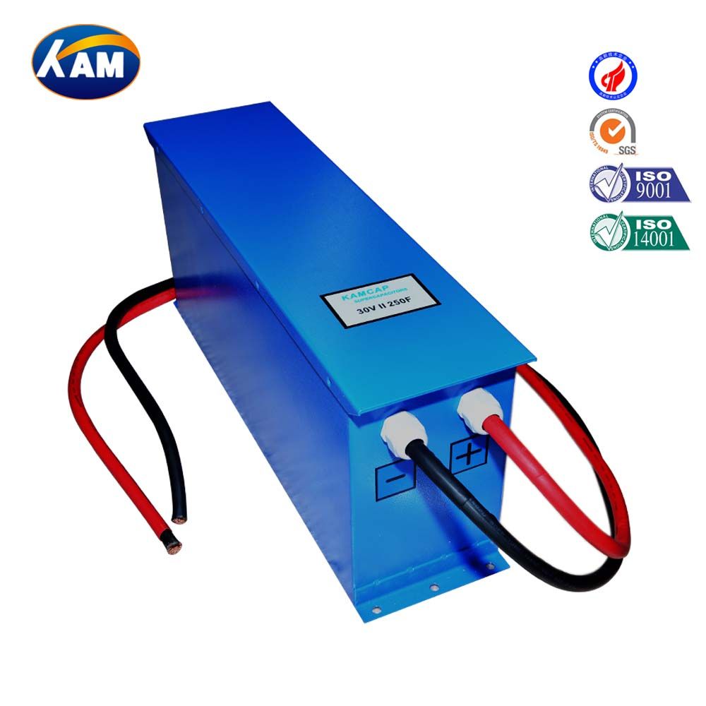 Super Capacitor Module 30V 250f Kamcap High Quality with Solar Energy Storage Wind Power Car Start Automobile Electric Car Sue