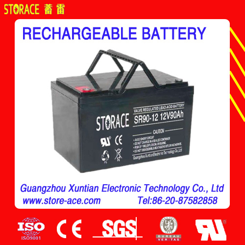 12V 90ah Storage Battery for Ship Equipment