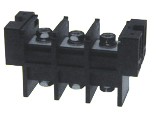 Double Side Barrier Terminal Blocks 600V 170A 27.0mm Pin Spacing