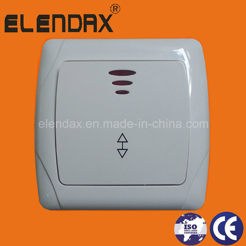 EU Style Flush Mounted Double Control Light Switch (F3105)