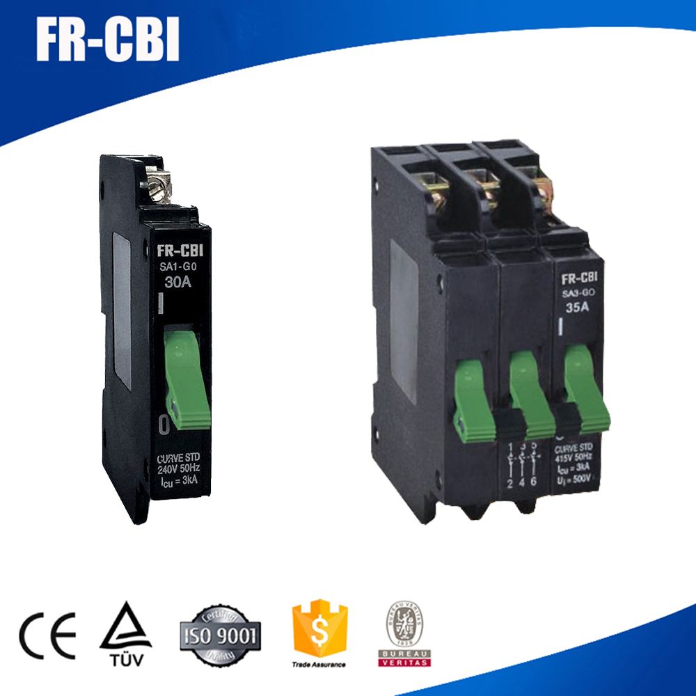 SA South Afrcia Black Isolator Switch (CBI circuit breaker)
