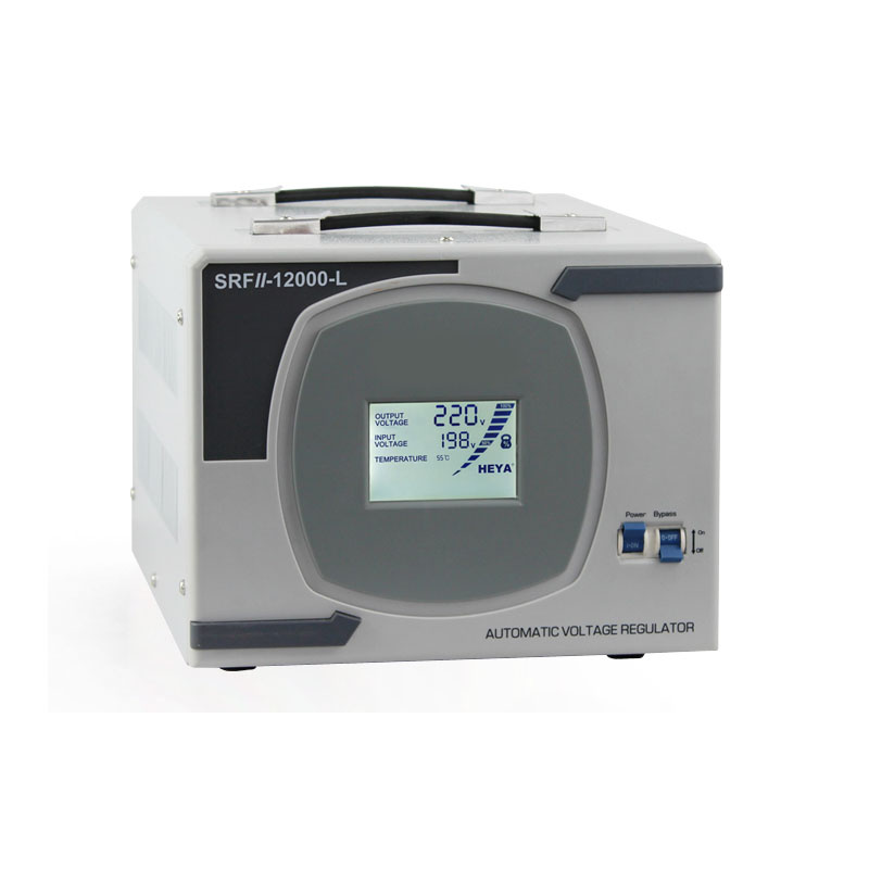 10000W LCD Display Full Automatic AC Voltage Regulation Srfii-12000-L