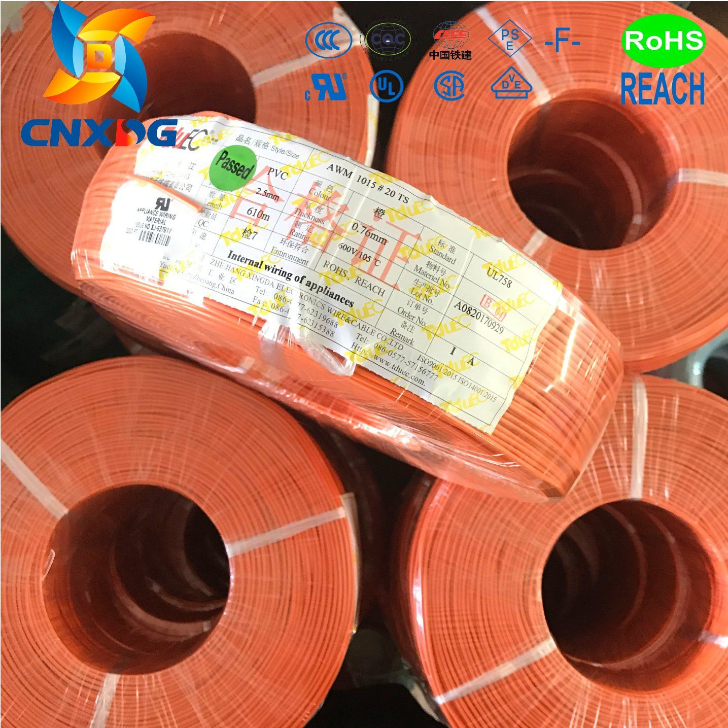 PVC Insulated Wire Awm 1015 20#