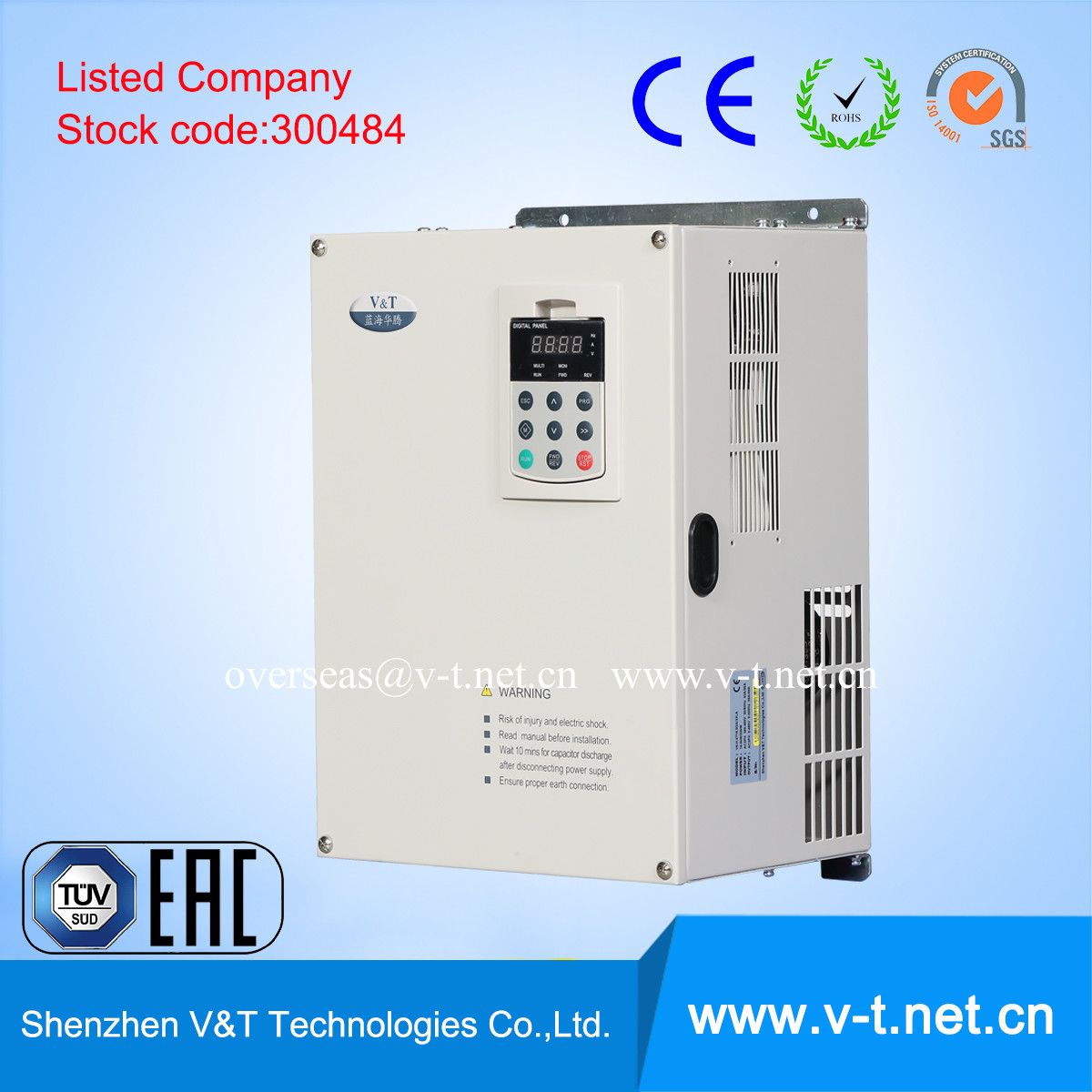 V&T Competitive Price VSD/VFD/Variable Speed AC Drive