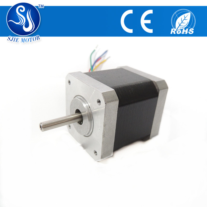 Length 48mm 2 Phase 0.9 Degree NEMA17 High Torque Stepper Motor with Hollow Shaft