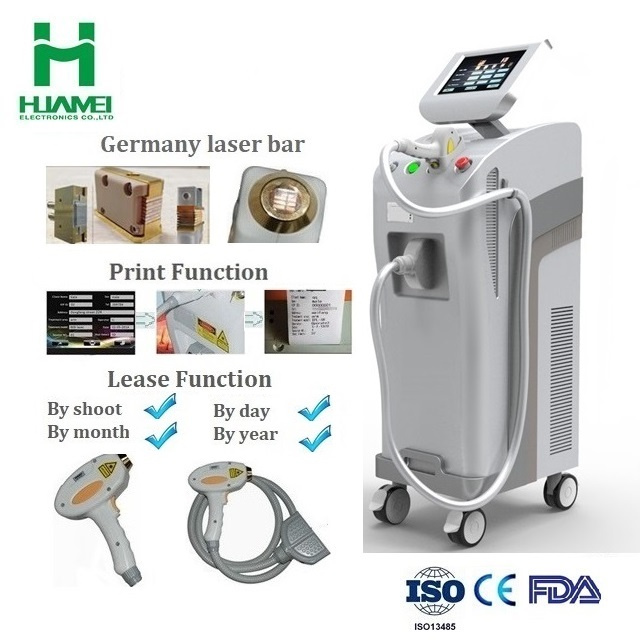 Professional 808nm Diode Laser Hair Removal Machine with Print Function