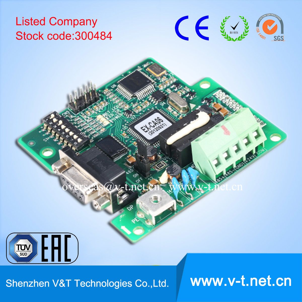 V&T V5-H Medium &Low Voltage Variable Frequency Drive 0.4 to 5.5kw - HD