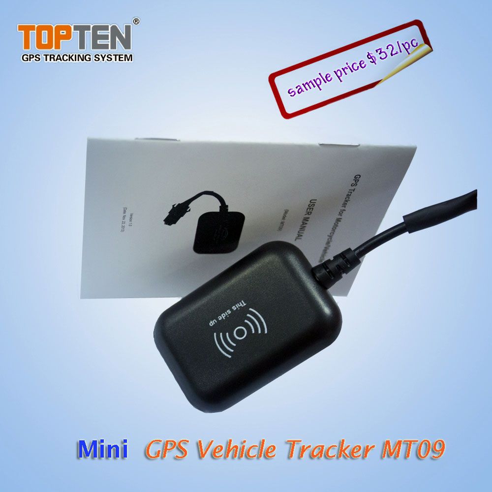New Mini Size GPS Motorcycle/Car Tracker with Waterproof Mt09 (WL)