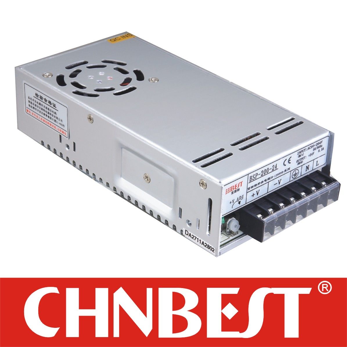 200W 24 V Switching Power Supply with CE and RoHS (BSP-200-24)