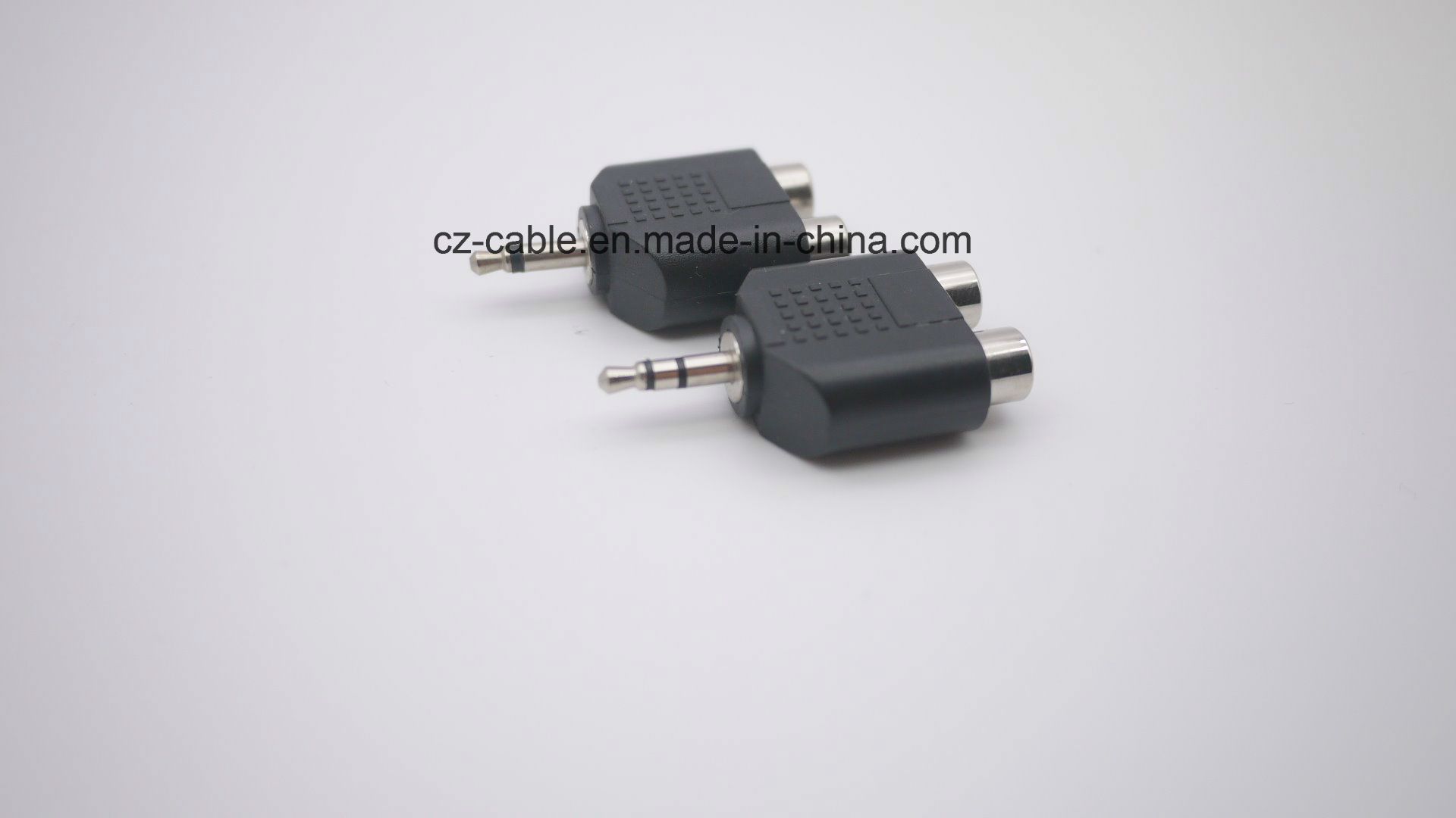 3.5mm Mono/Stereo Plug to 2*RCA Jacks