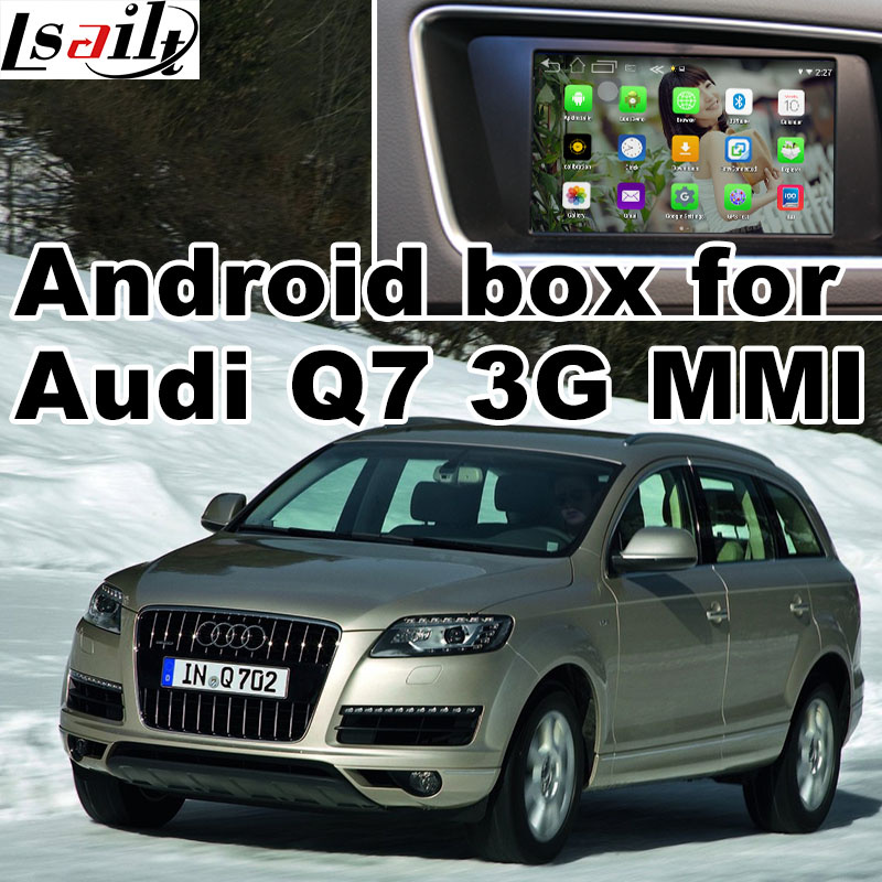 Android GPS Navigation Box for Audi Q7 Video Interface 3G Mmi