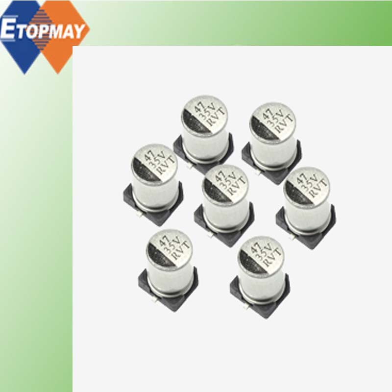 Topmay SMD Aluminum Electrolytic Capacitor 85c