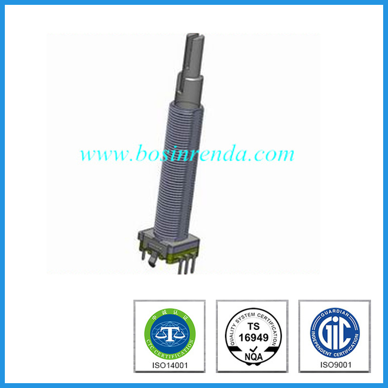 11mm Double Shaft Automatic Reset Switch, with Stalls Band Switch