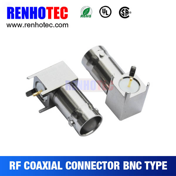 Right Angle BNC Female Coaxial Connector