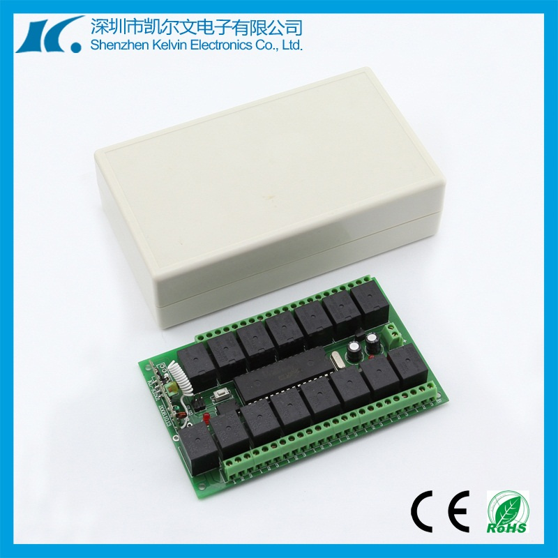 15 Channel Learning Code Remote Controller for Garage Door with Plastic Case