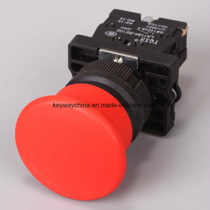 Mushroom Keyway Brand Push Button Switch