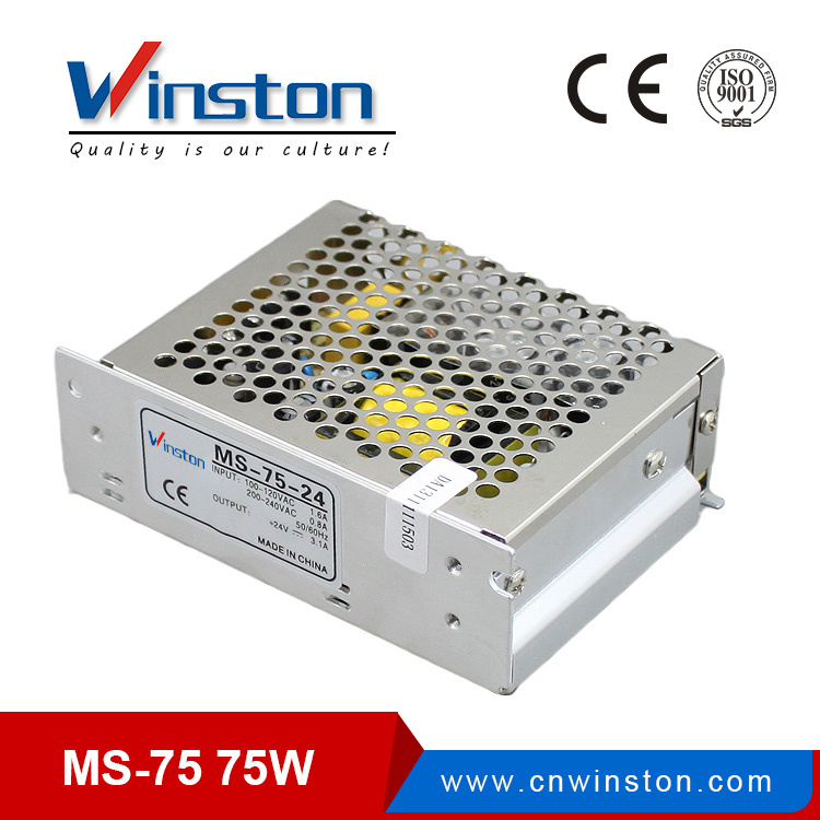 75W Mini Body Ms-Series LED Adapter SMPS with Ce RoHS