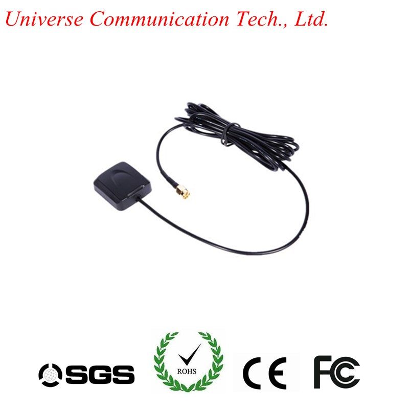 Free Sample GPS Car Antenna with SMA Connector for Navigation