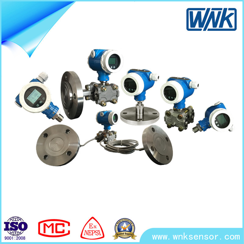 Explosion Proof Smart High Accuracy 4-20mA/Hart Pressure Transmitter with LCD Display