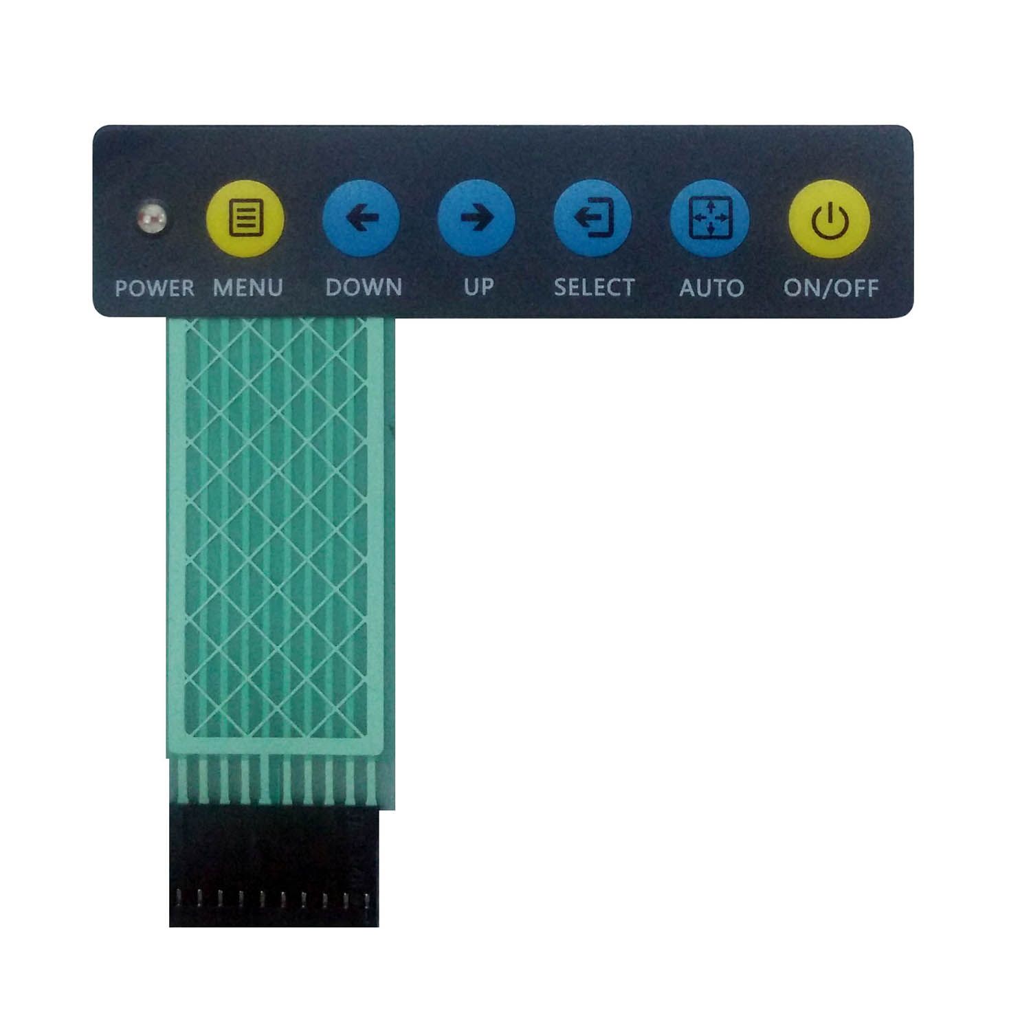 High Quality Membrane Switch with Dome Metal by Singway
