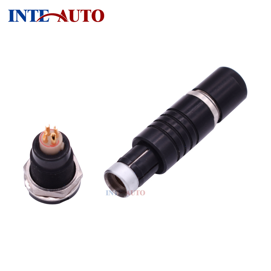 Multipole Cable Plug Receptacle Compatible Fischer M14 Connector
