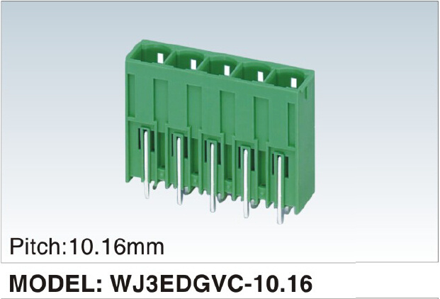 New Developing PCB Terminal Block (WJ3EDGVC-10.16mm)