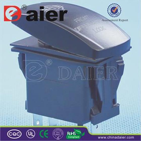 Blue Lighted Rocker Switch, Boat Rocker Switch, Marine Switch
