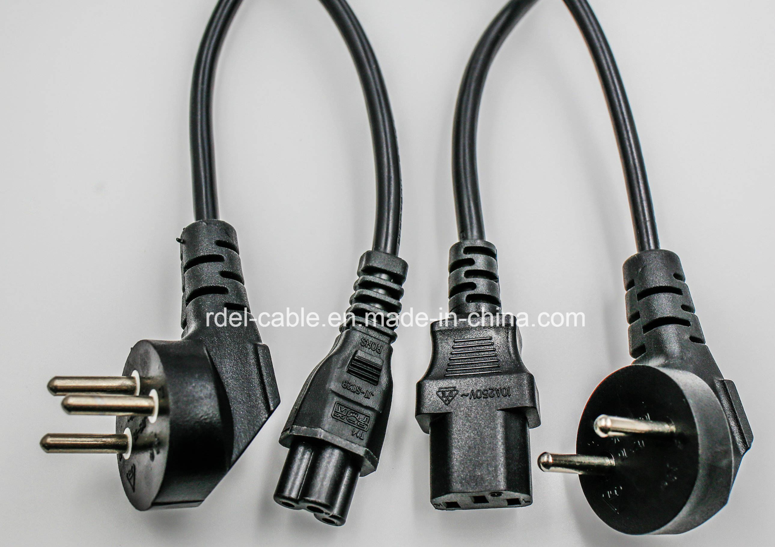 Israel Sii Approved 3-Pin Plug Wth Wire/AC Power Cord