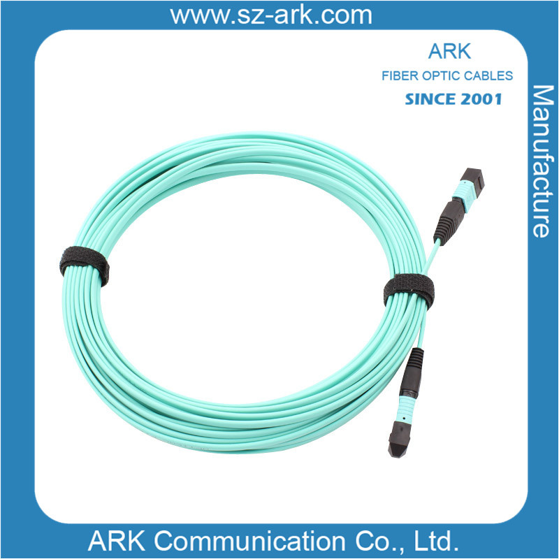 MPO/MTP Om3 Fiber Optic Cable Patchcord