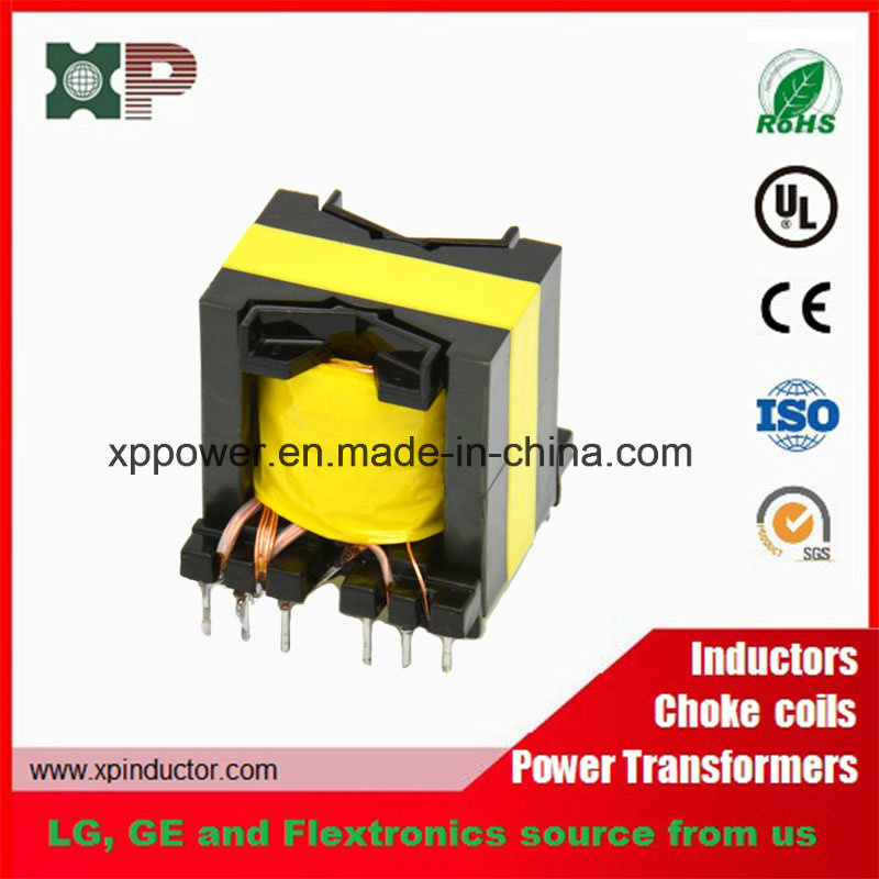 Ec40 High Frequency Vertical Transformer with Ferrite Core