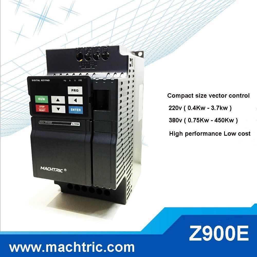 Single Phase Input Three Phase Output 220V 2.2kw VFD, Frequency Drive, Frequency Inverter