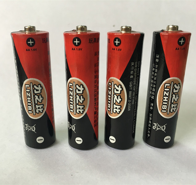 AA R6p 1.5V Mercury Free Dry Battery (real image)