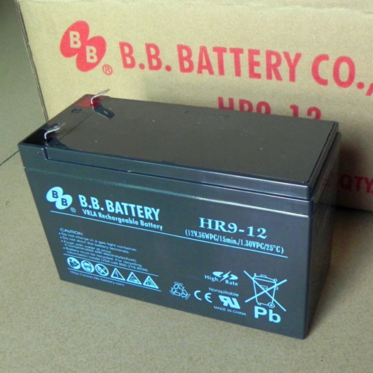 Bb Lead-Acid Storage Battery Hr9-12 12V 9ah