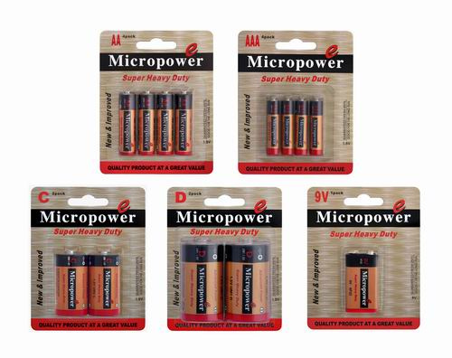 Super Quality Carbon Zinc Dry Battery