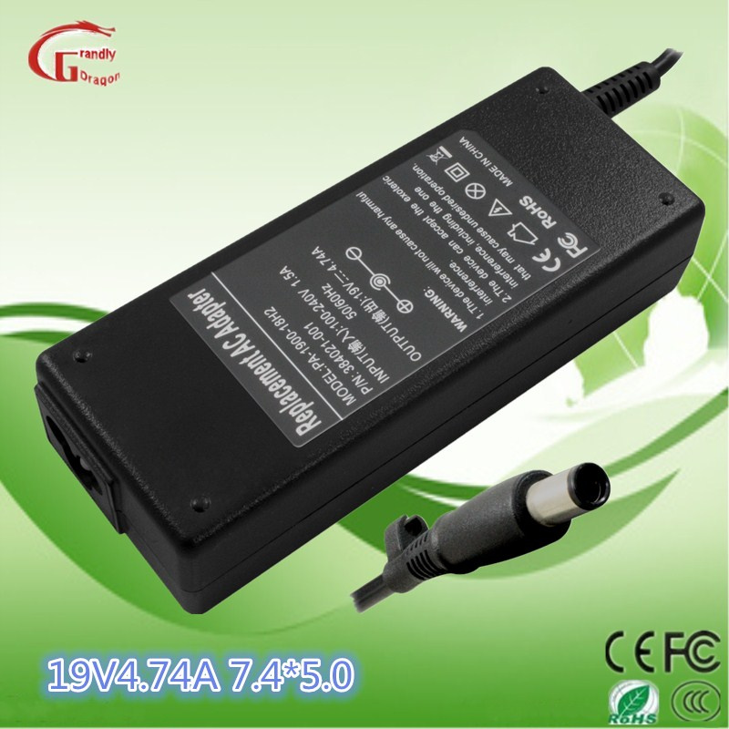 HP 90W Laptop Adapter Power Supply Battery Charger
