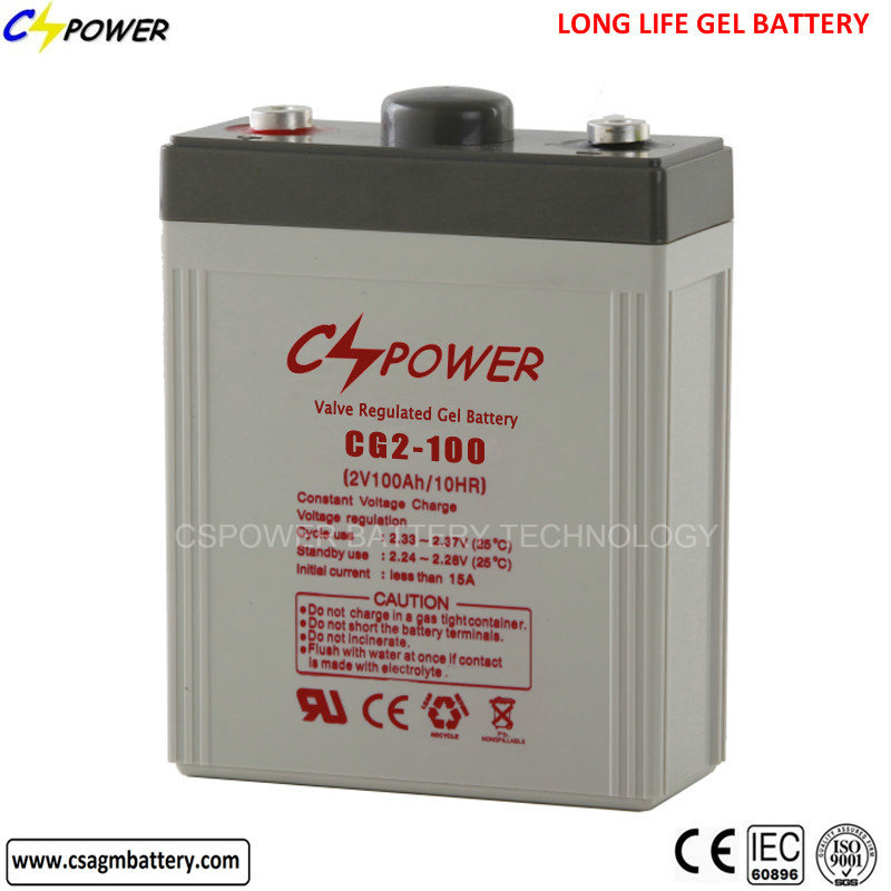 Energy Power Station Storage Battery Gel (2V 200AH) for 48V Solar System